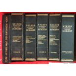 A collection of Nelson Loose-Leaf Living Surgery reference books; together with a large collection