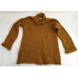 A Toast mustard wool jumper, size M; together with an Antaigh-cloimbe Hebridean wool jumper (2)
