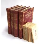 Eight Beatrix Potters together with Hutchinson's Story of the British Nation, 4 vols.