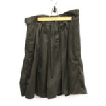 A Toast size 14 cotton skirt; together with an Essential Outwear size 12 quilted jacket