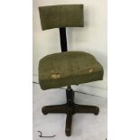 An Abbess vintage industrial office chair