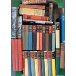 A mixed box of good books, to include a selection of classics by the Reprint Society; P.G Wodehouse;