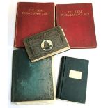 Two Stanley Gibbons ltd albums of world and GB stamps, together with two other albums and a number