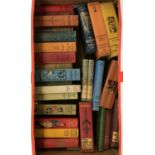 A good box of good hardback books, to include John Buchan, P.G Wodehouse, Lewis Carroll, Don