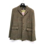 An Eliz Scott Harris tweed jacket, size 16