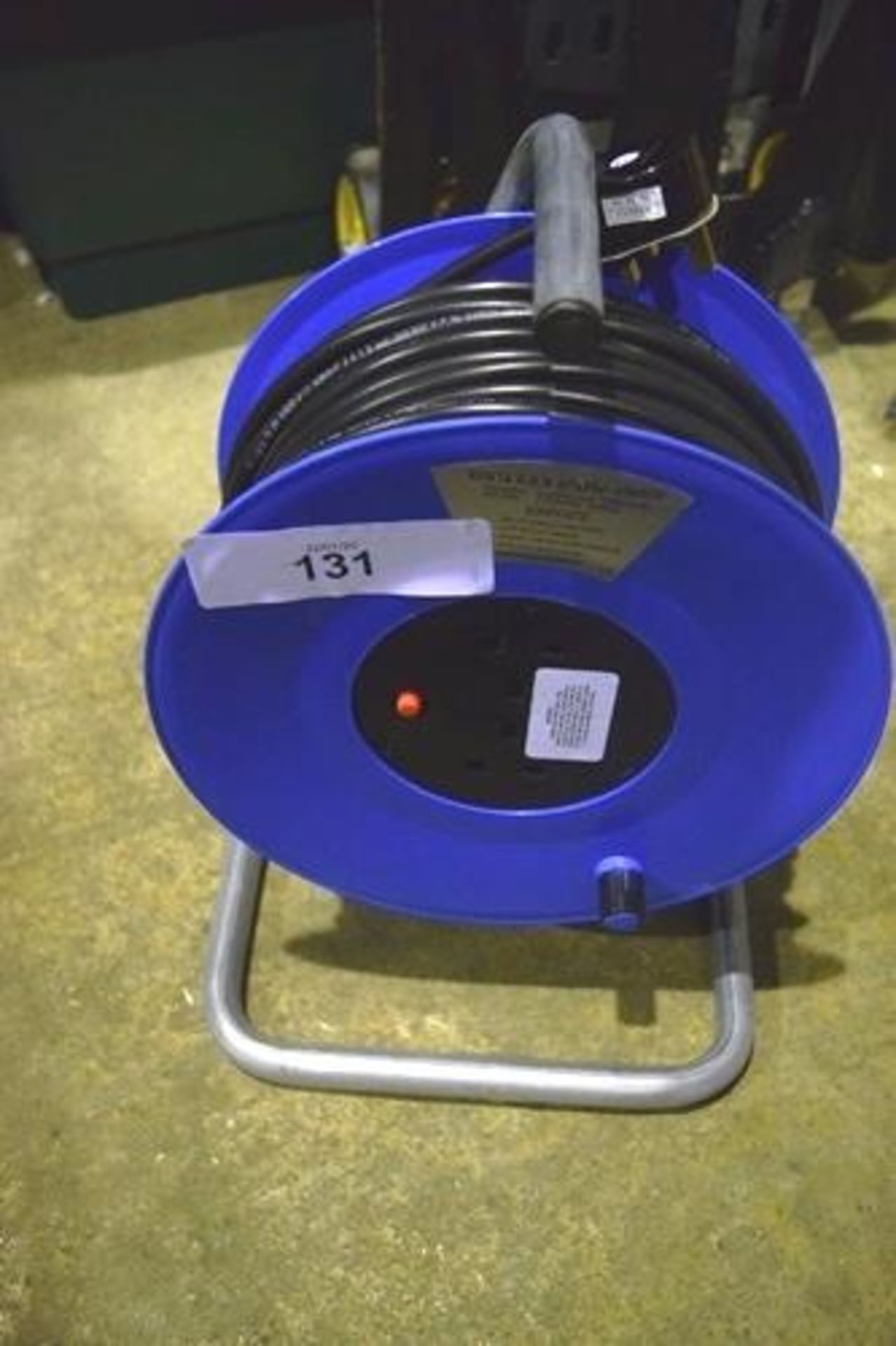 240V electric cable reel on stand, 13 amp - New (GS26)