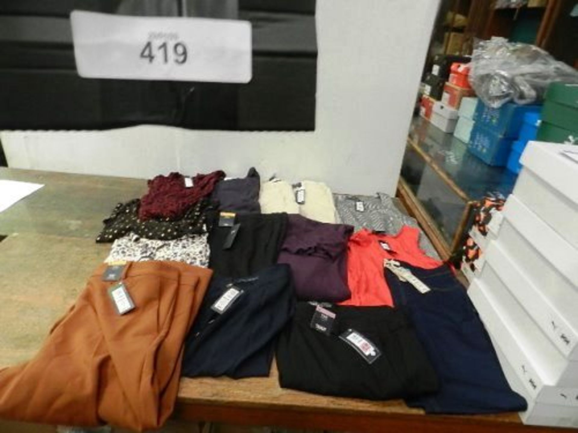 A quantity of M&S and Per Una clothing, various sizes, including tops, dresses and trousers - New (