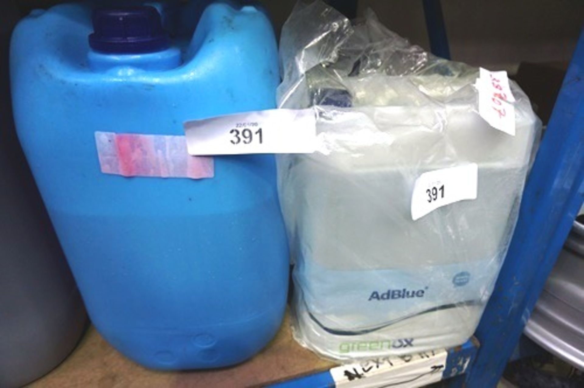 2 x 20ltr Greenox Adblue and 25ltr unbranded Adblue - Sealed new (GS11)