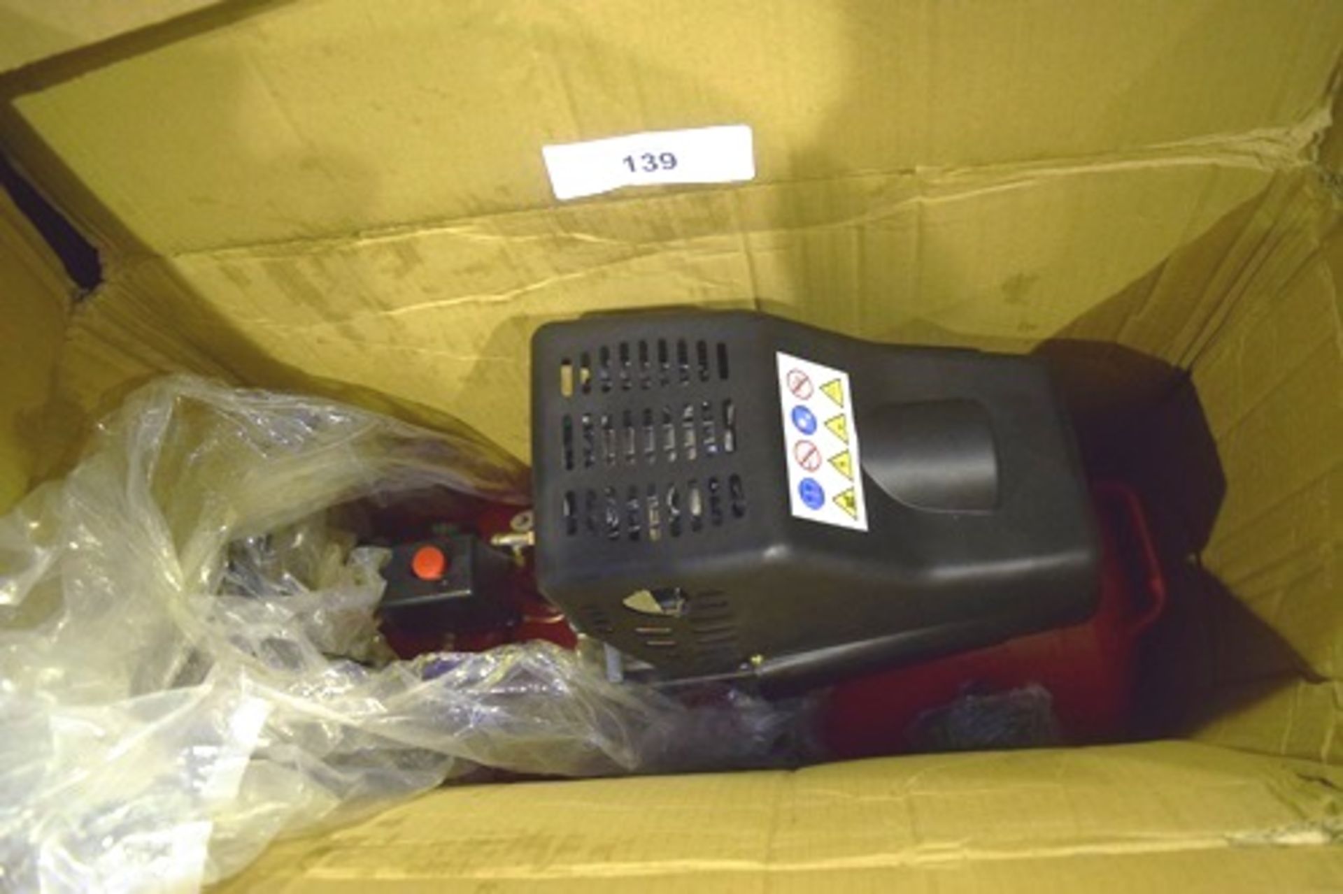 Cry Tec mobile electric air compressor, model BM2500, 2.5HP - New (ES13)