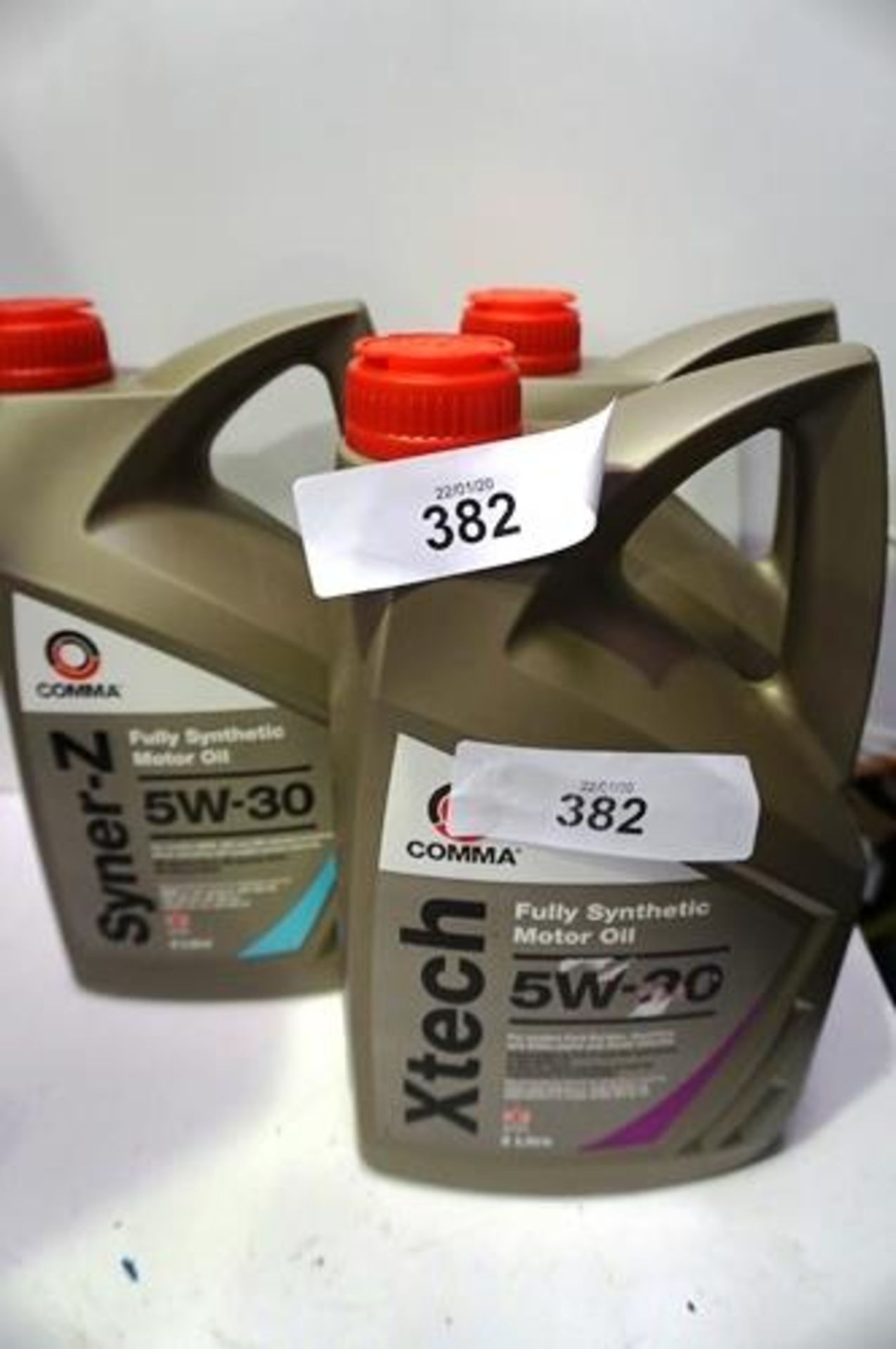 3 x 5ltr bottles of Comma fully synthetic motor oil, 5/W30 - Sealed new (GS11)