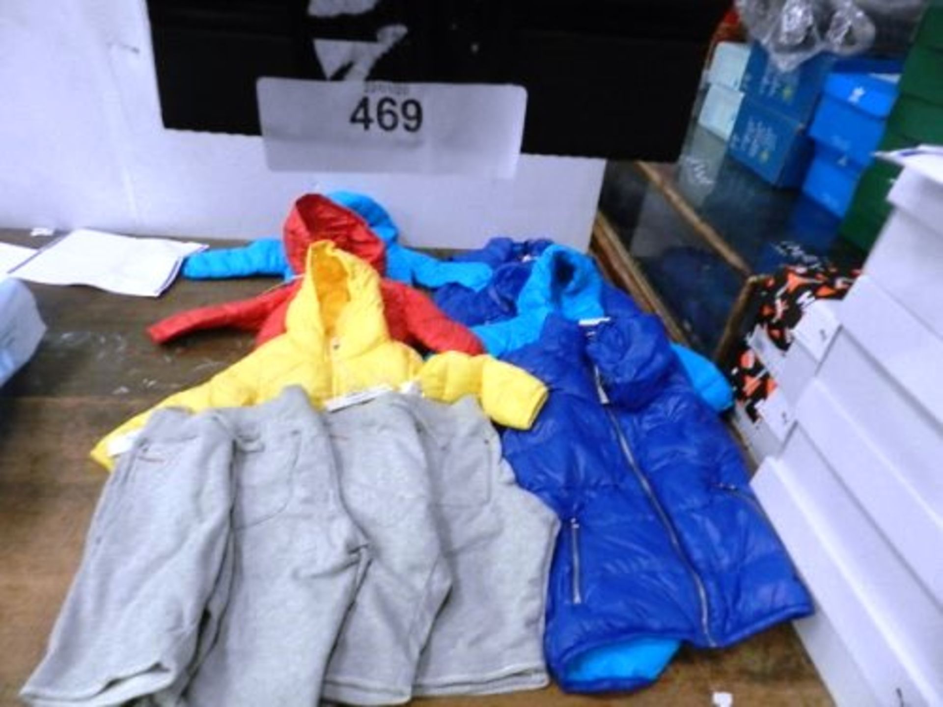 A quantity of Diesel toddler jackets and toddler and children's shirts, various sizes - New (C13B)