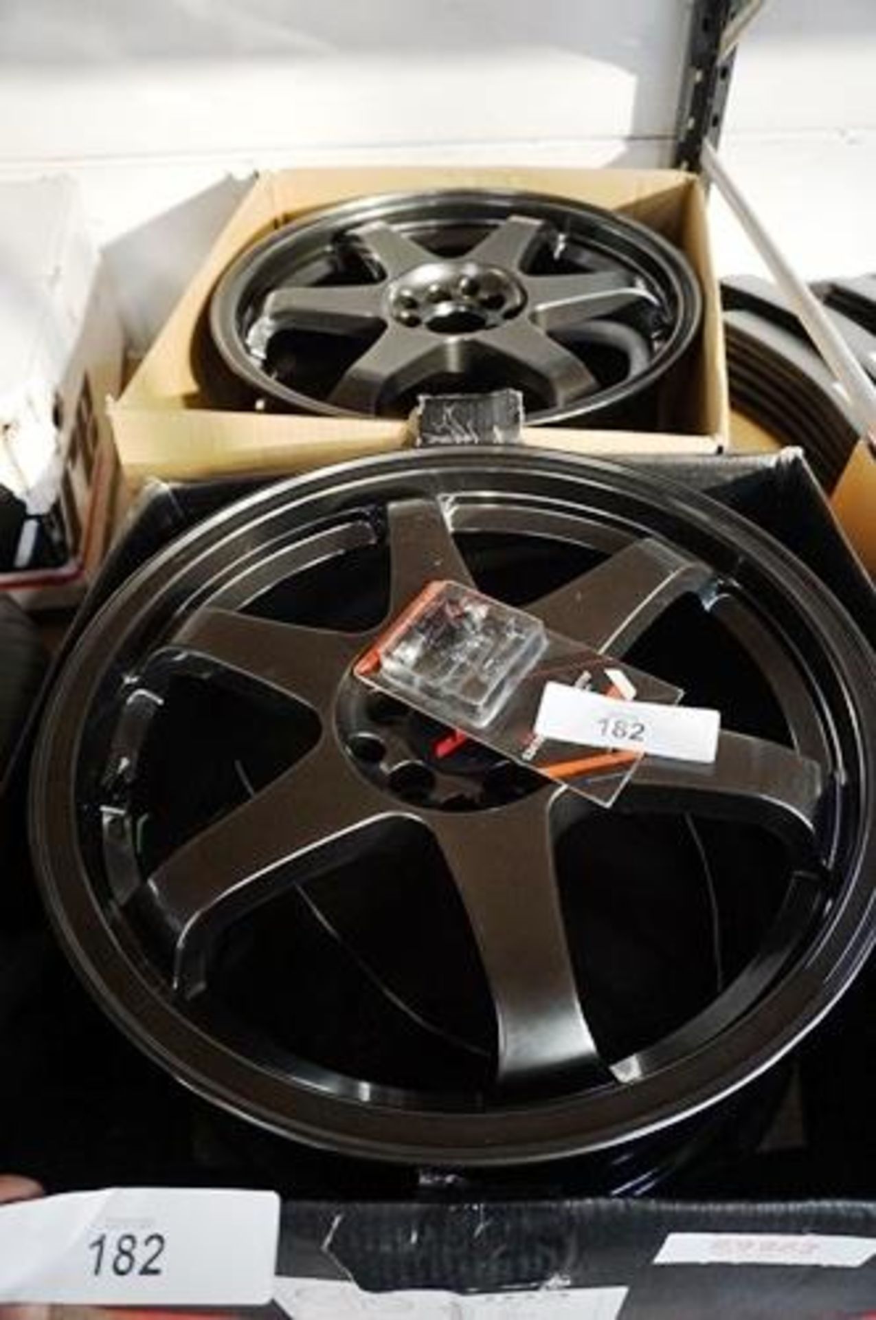 2 x JR Wheels alloys, model JR31880MZ, size 18 x 8 offset 35 holes 10, P.C.D 100/120, together