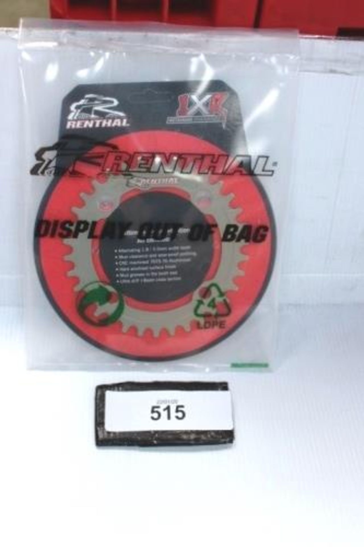 3 x Renthal 4 arm cycle chain rings, MCR107-564-34PHA - New in pack (office)
