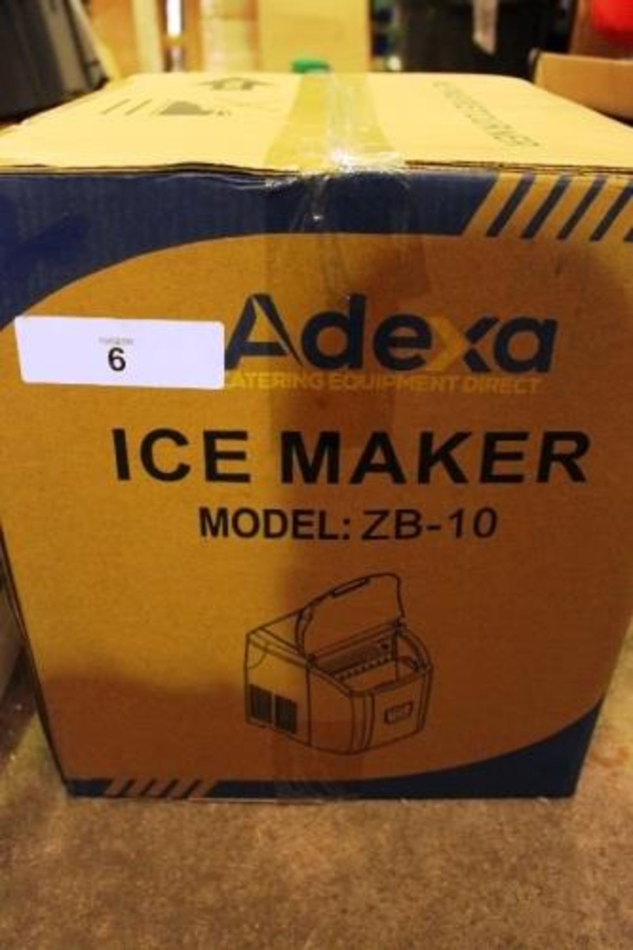 An Adexa automatic ice maker, model ZB-10 - Sealed new in box (esb1)