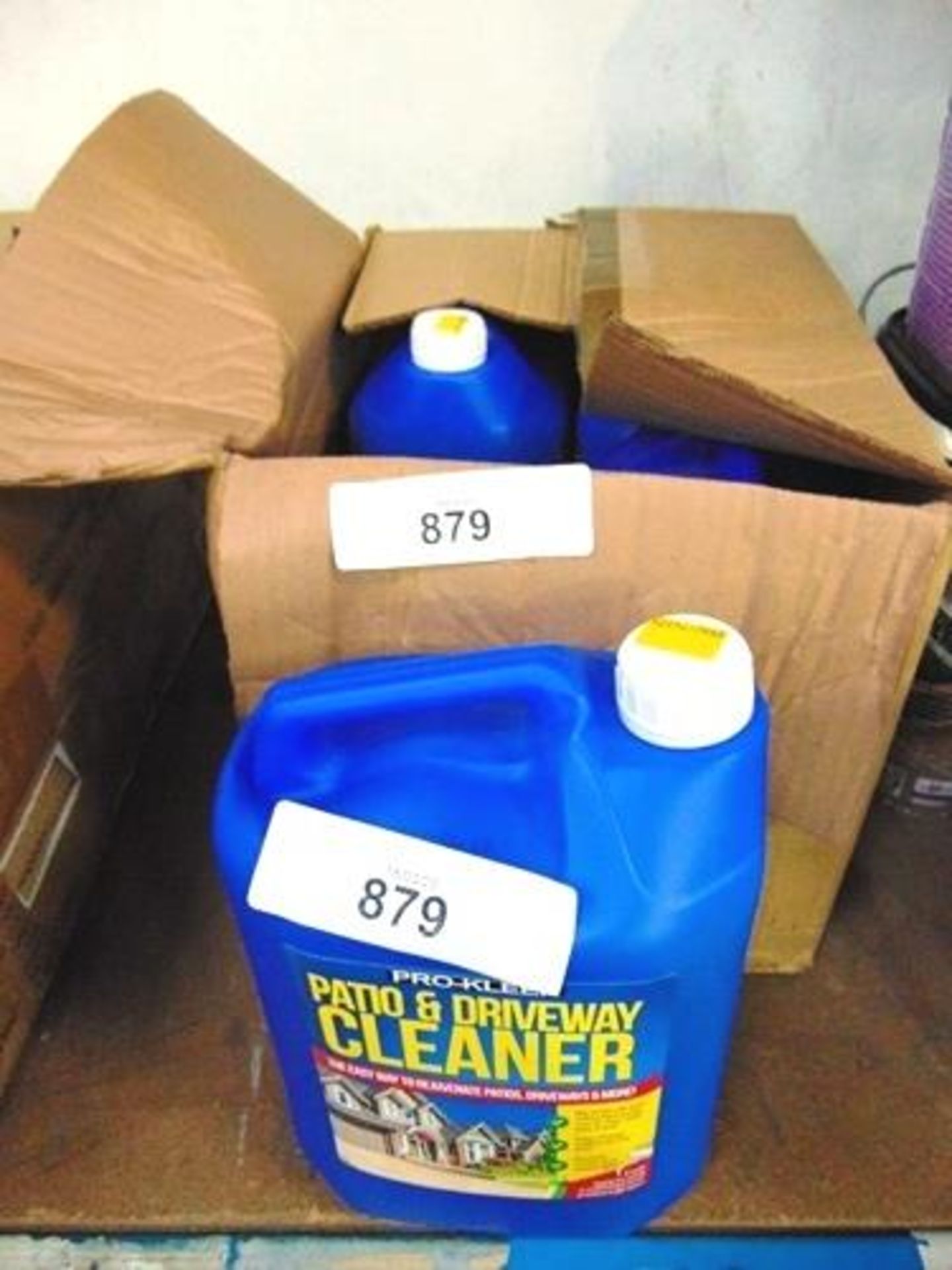 4 x 5ltr Pro-Kleen patio and driveway cleaner - New (GS29)