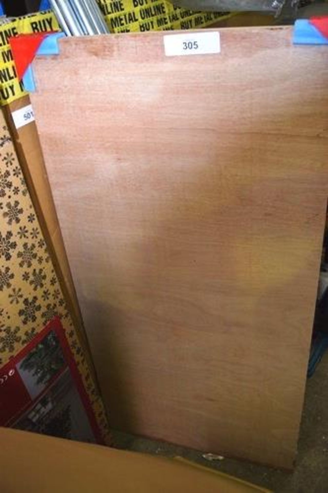 1 x sheet of thick plywood, 1" thick - New (GS19)