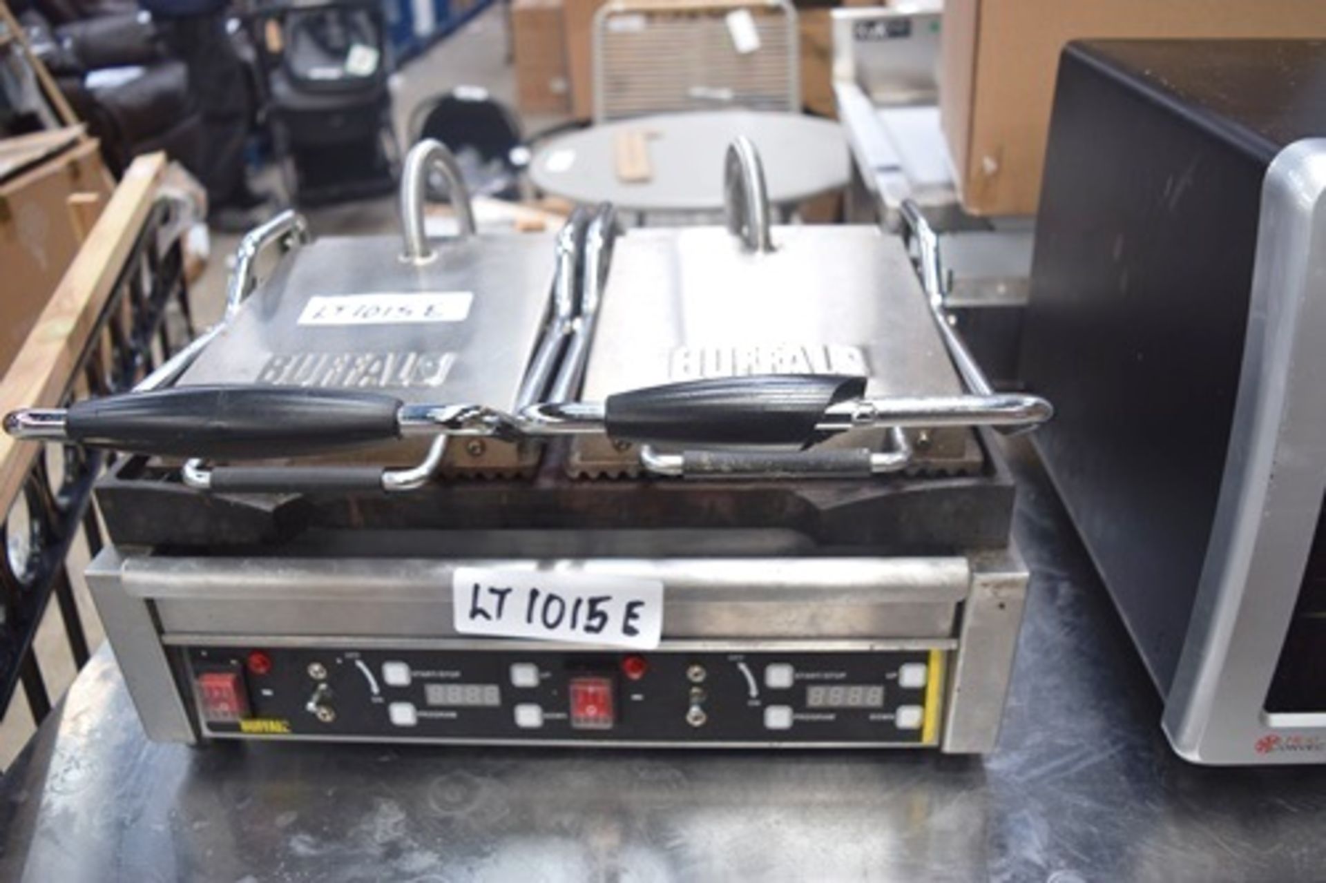 Buffalo double griddle, model L554/B/02, 230V, 2900W - Second-hand (GSF)