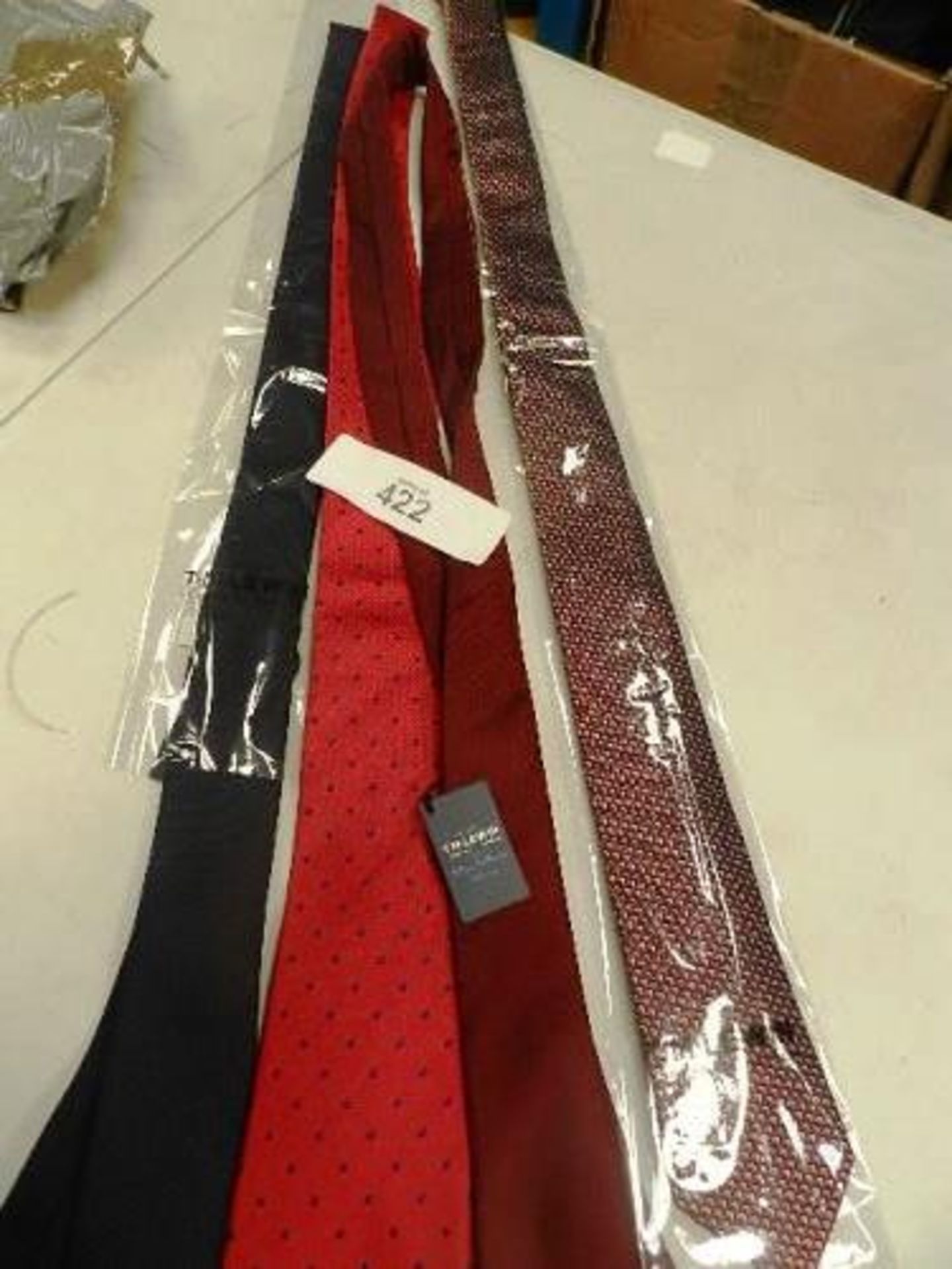 4 x T.M. Lewin men's ties, RRP £29.95 each - New (ES15A)