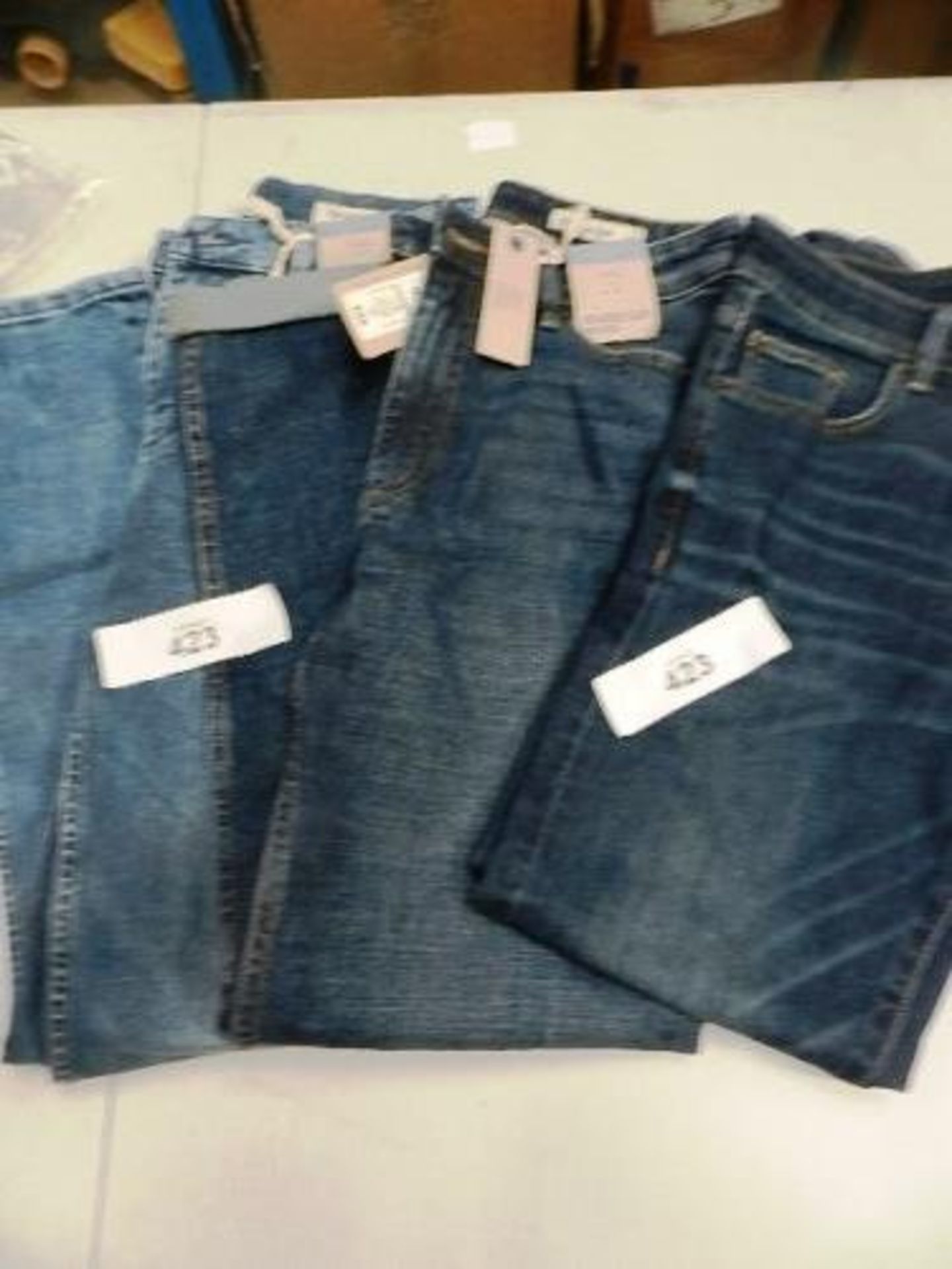 3 x pairs of M&S skinny fit jeans, RRP £25.00 each, all size 8 - New (ES15A)