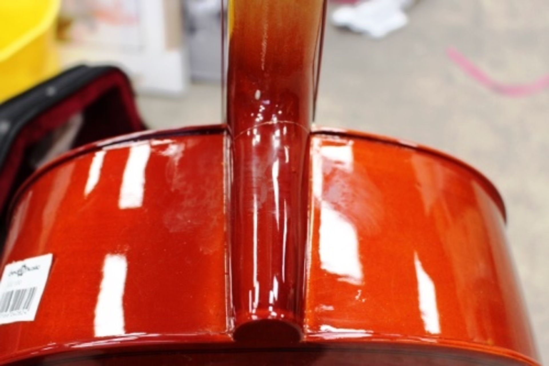 A cello with repaired neck, comes with carry case, music stand and spare strings - New (cabsfloor) - Image 4 of 5