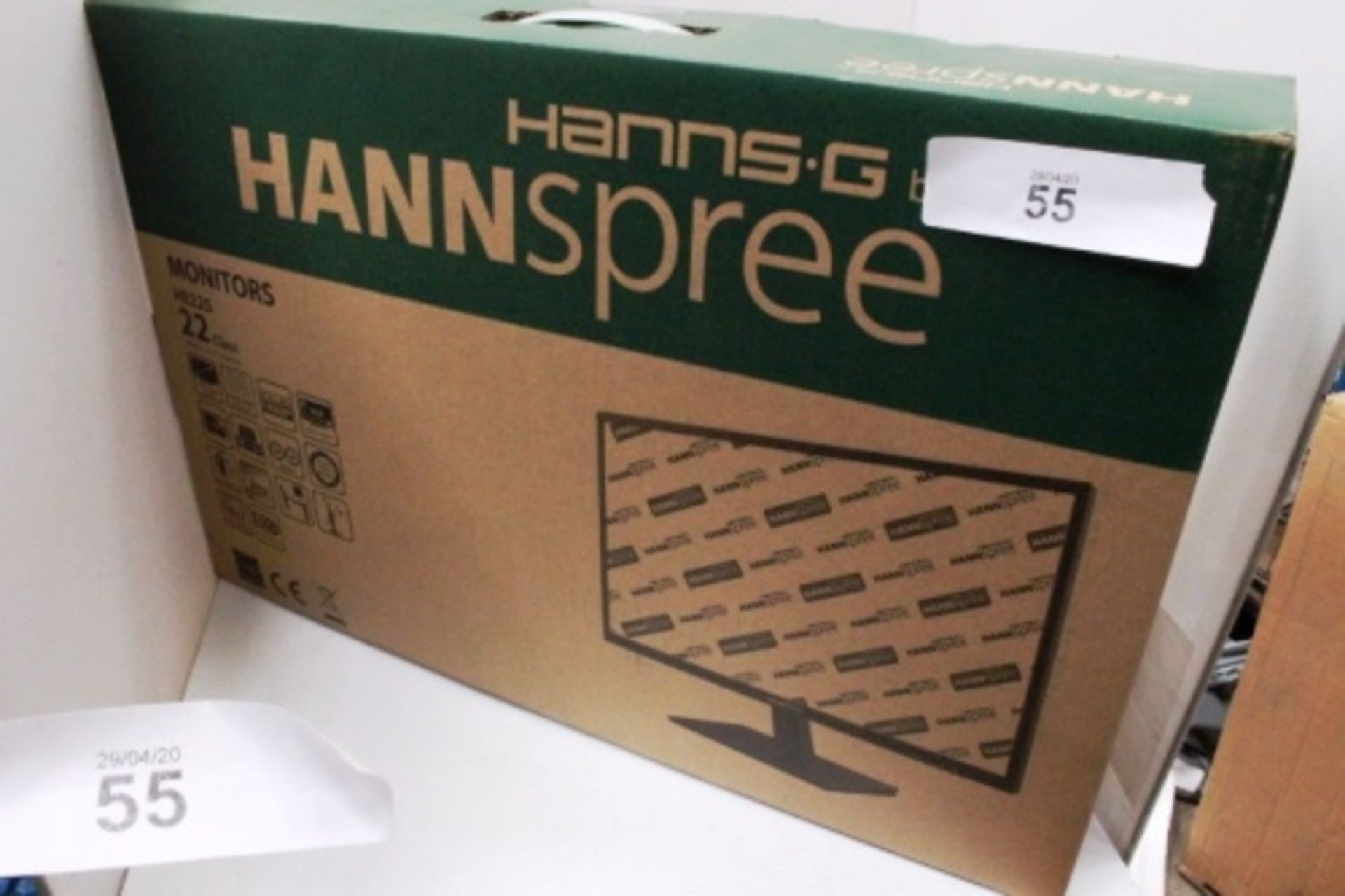 A HannsG LCD 22" monitor, model HSG1313+ - Sealed new in box (ES3) - Image 2 of 2