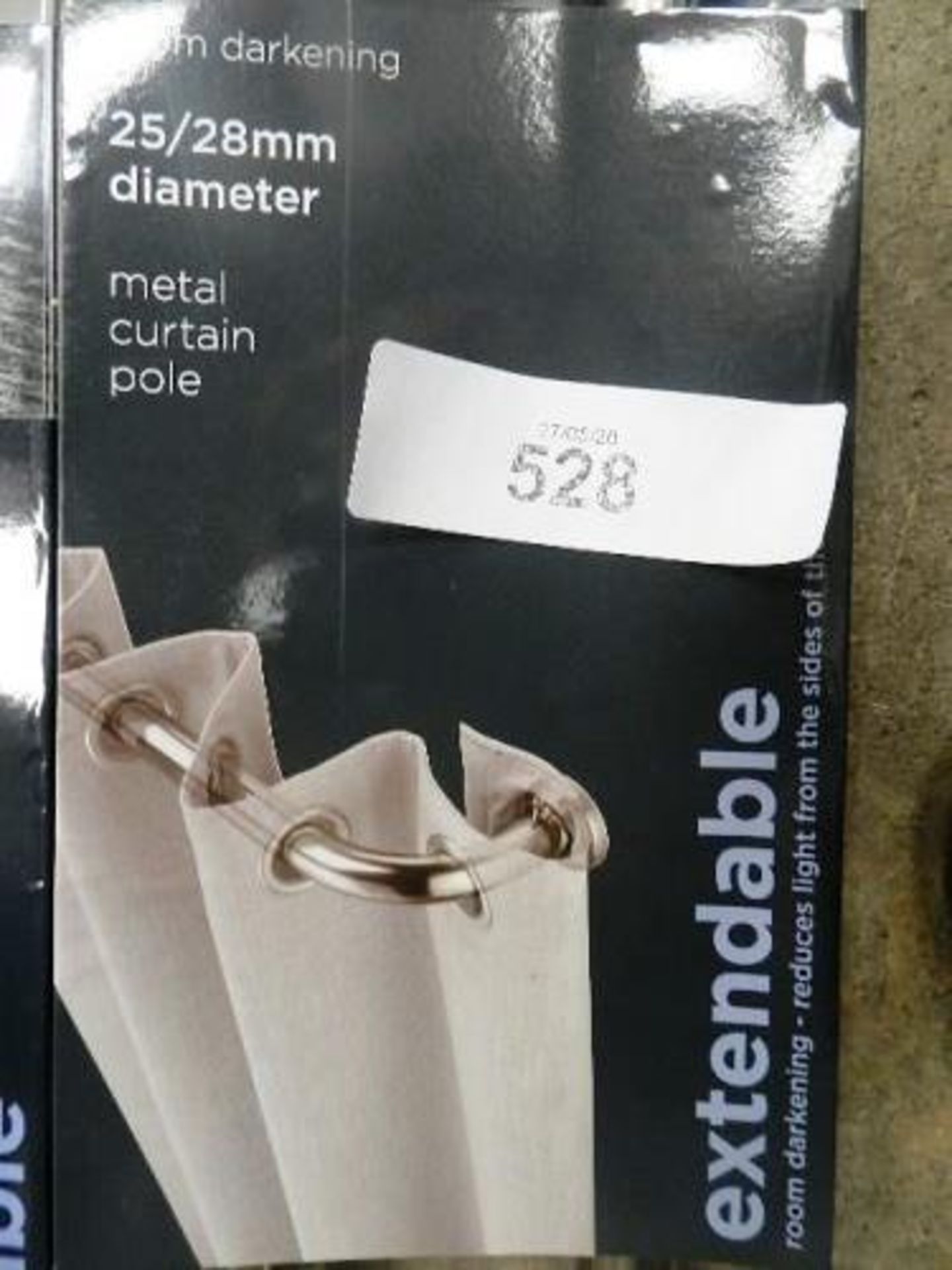 11 x assorted curtain poles comprising 2 x 360cm Dunelm Elements wooden eyelet curtain poles, 2 x - Image 2 of 6