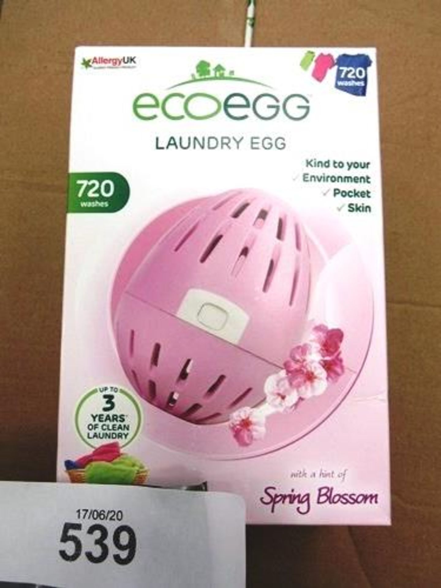 32 x Eco Egg laundry eggs, 720 washes, RRP £23.99 each - New in box (GS13)