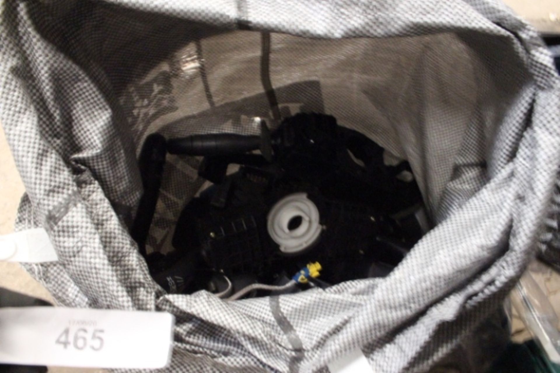 A quantity of car parts and accessories including Ford hub caps and mud flaps, Titan seat cover, - Image 3 of 3