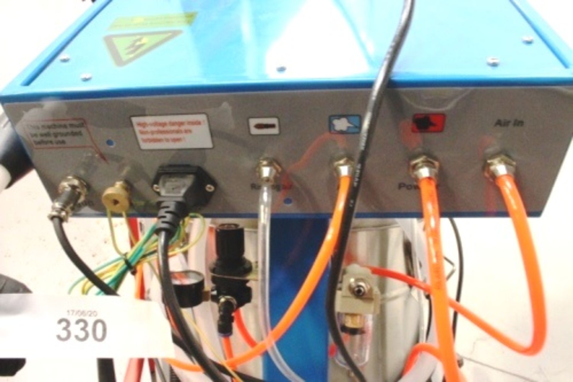 A mobile powder coating machine - New, checked complete, does not power on, untested (staff room - Image 3 of 7