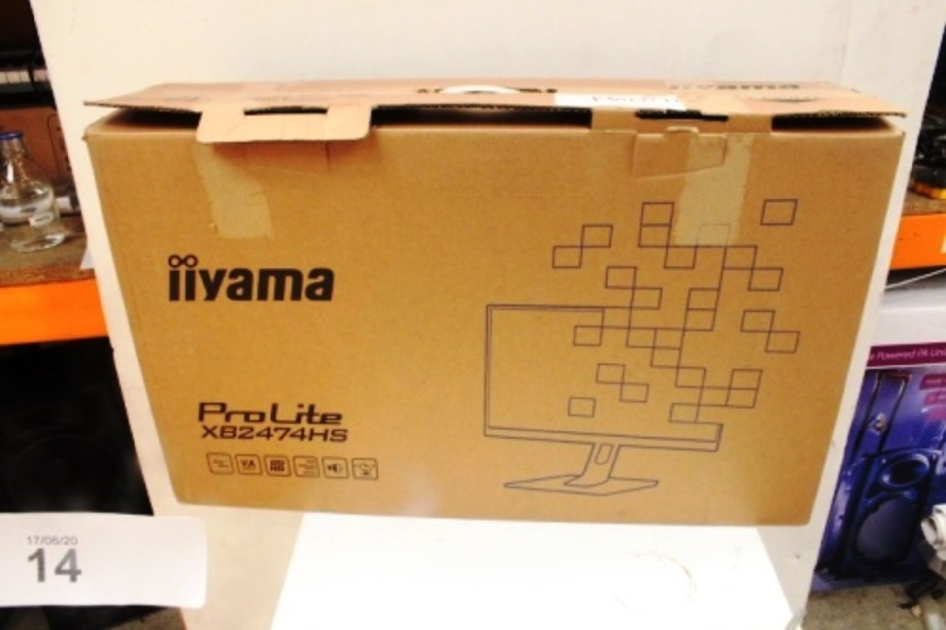 iiyama Prolite LCD monitor, part code XB2474HS-B2 - New in box, box open (ES18)