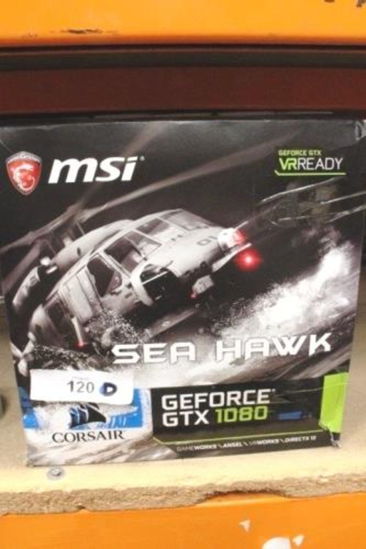 MSi Seahawk GeForce GTX-1080 graphics card, 8gb VR Ready, S.N. 1801G413-DAAA-A00 - Second-hand, - Image 3 of 4