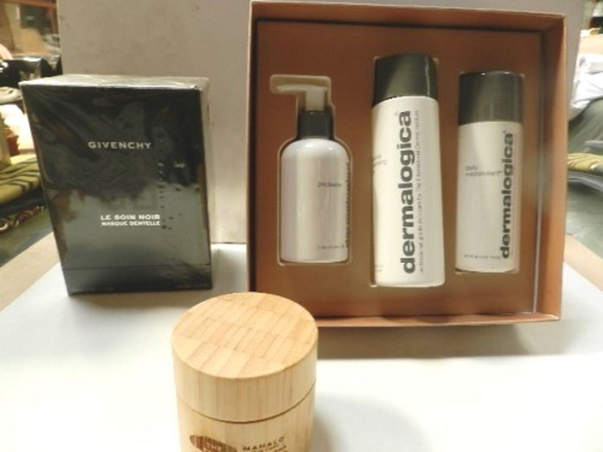1 x Givenchy Le Soin 4 x lace mask, RRP £150.00, 1 x Dermalogica skin care set and 1 x Maholo