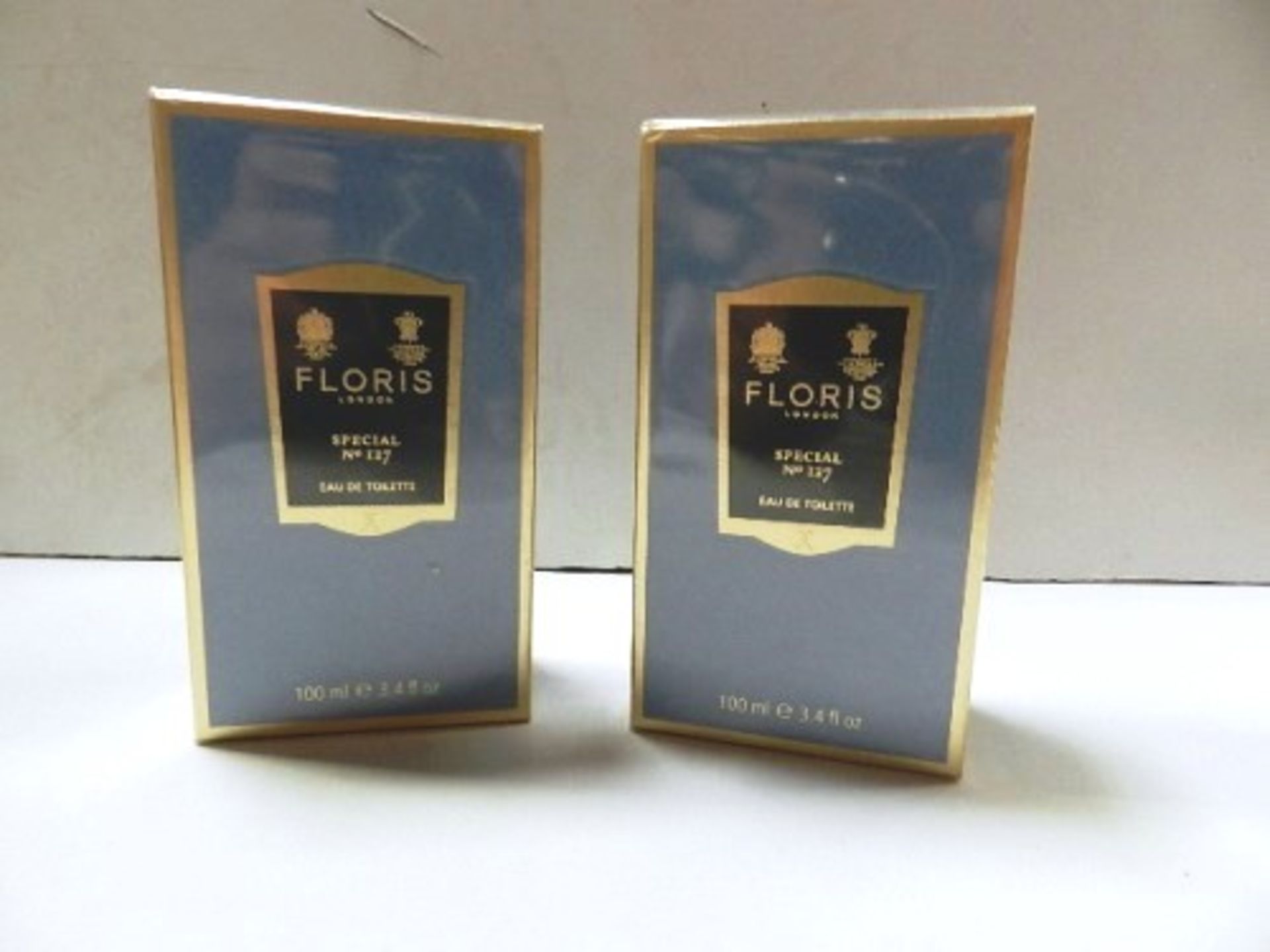 2 x 100ml EDT Floris London Special No. 127, RRP £89.95 each - New - New (C14B)