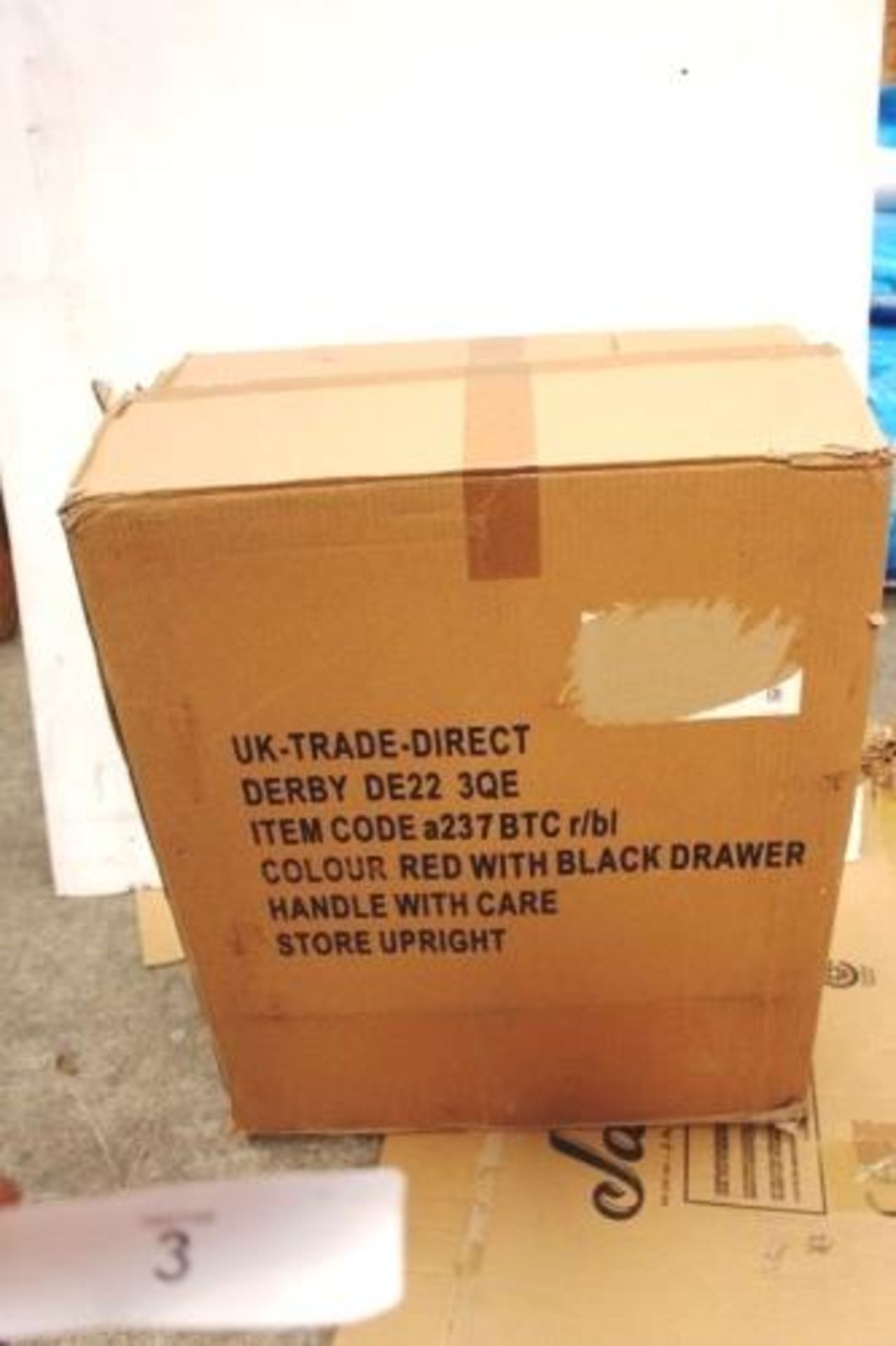 UK Trade Direct red and black tool chest - New in box (TC1) - Image 2 of 2