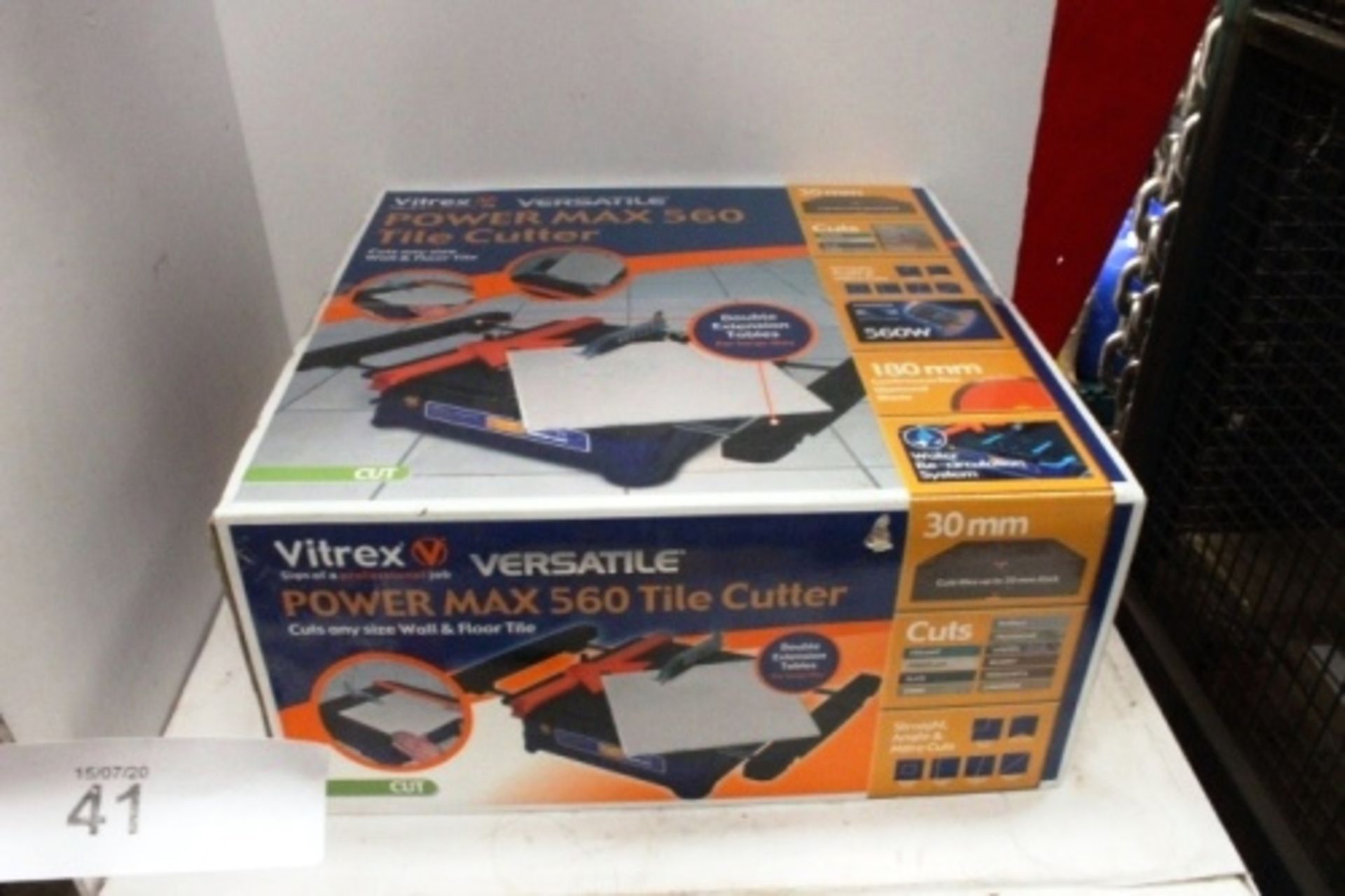 Bitrex 560V tile cutter, model WS18000242, 240V - New in box (TC3)