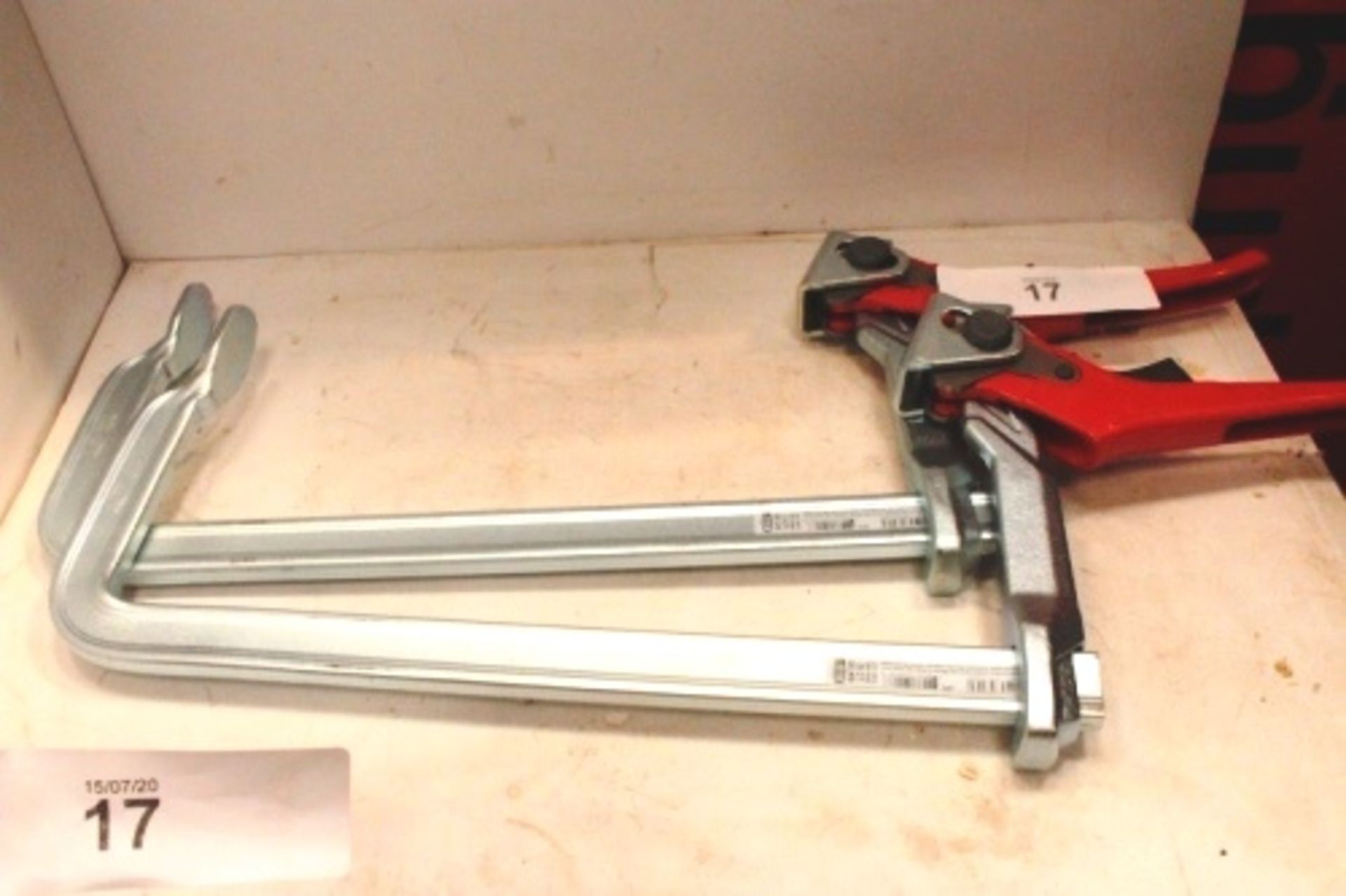 2 x Bessey GH30-LC12 lever G clamps, RRP £50.00 each - New (TC2)