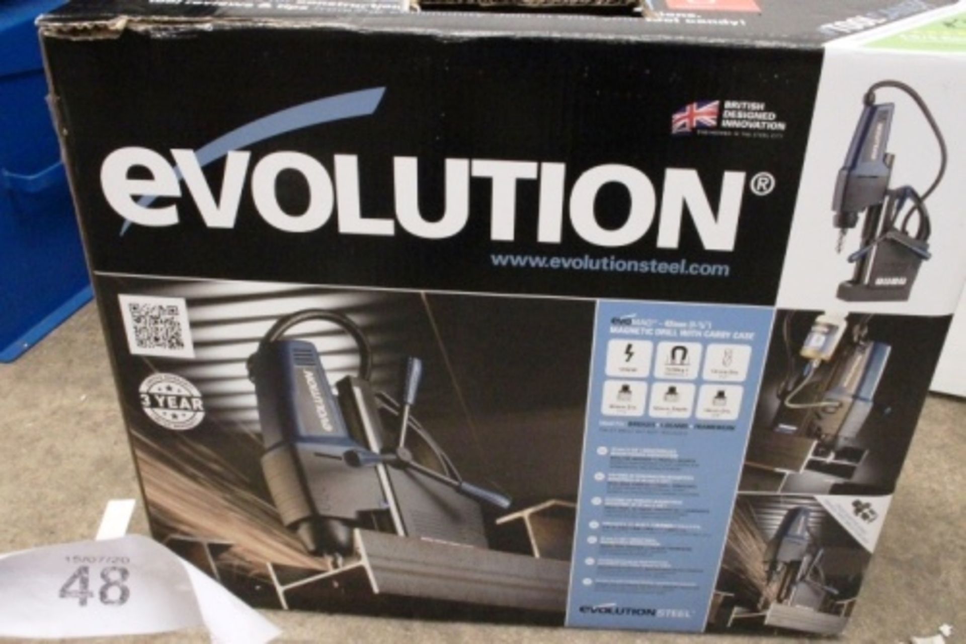 An Evolution EVOMAG42 magnetic drill - New in box (TC3)