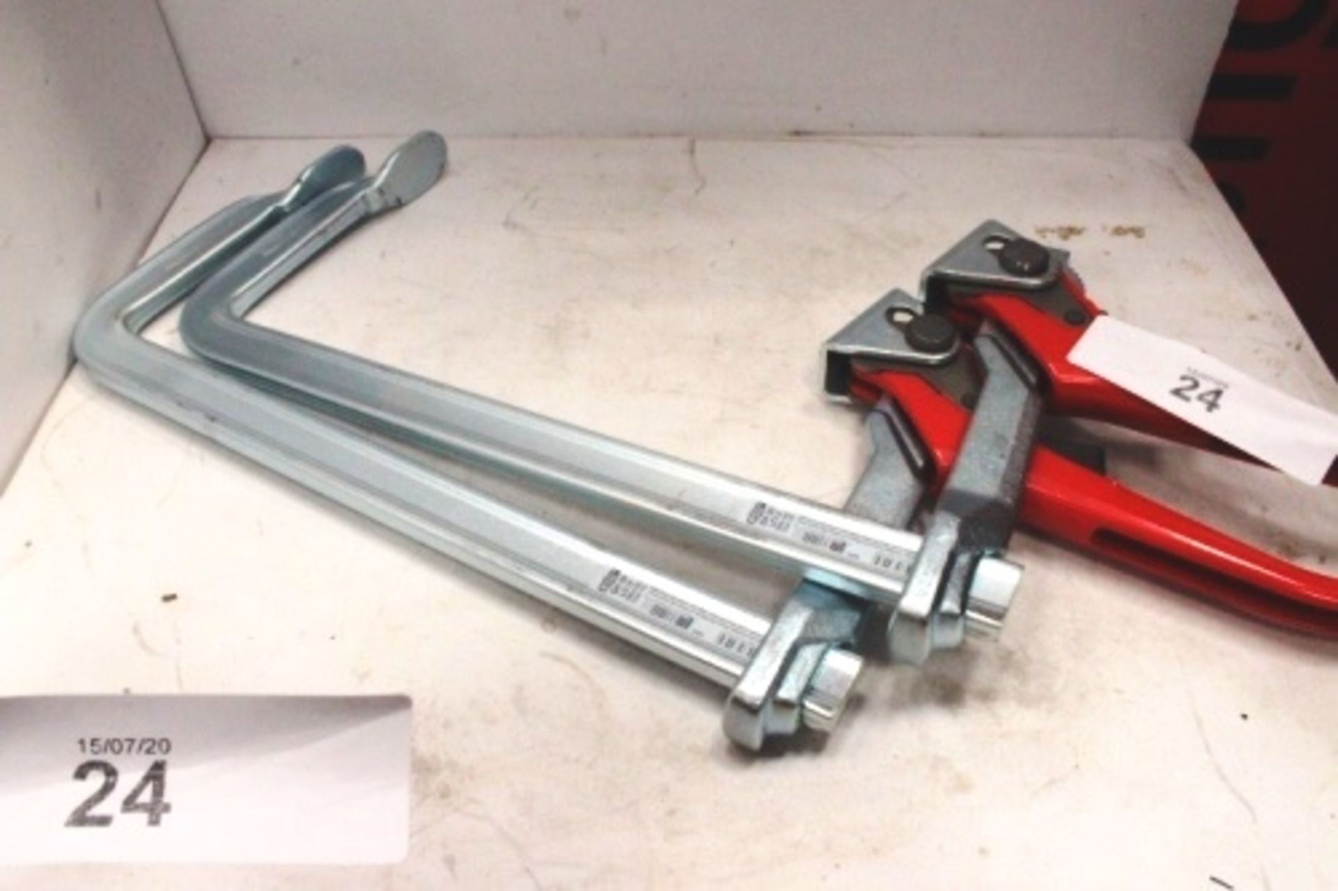 2 x Bessey GH30-LC12 lever G clamps, RRP £50.00 each - New (TC2)