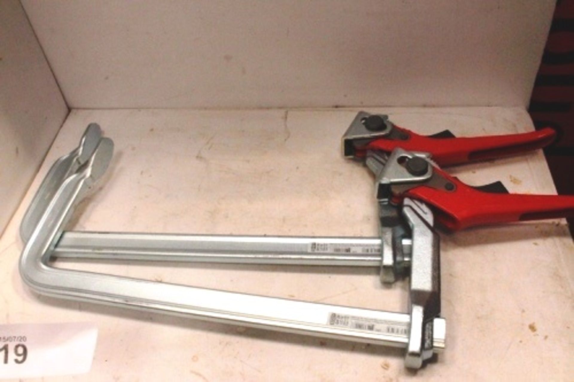 2 x Bessey GH30-LC12 lever G clamps, RRP £50.00 each - New (TC2)