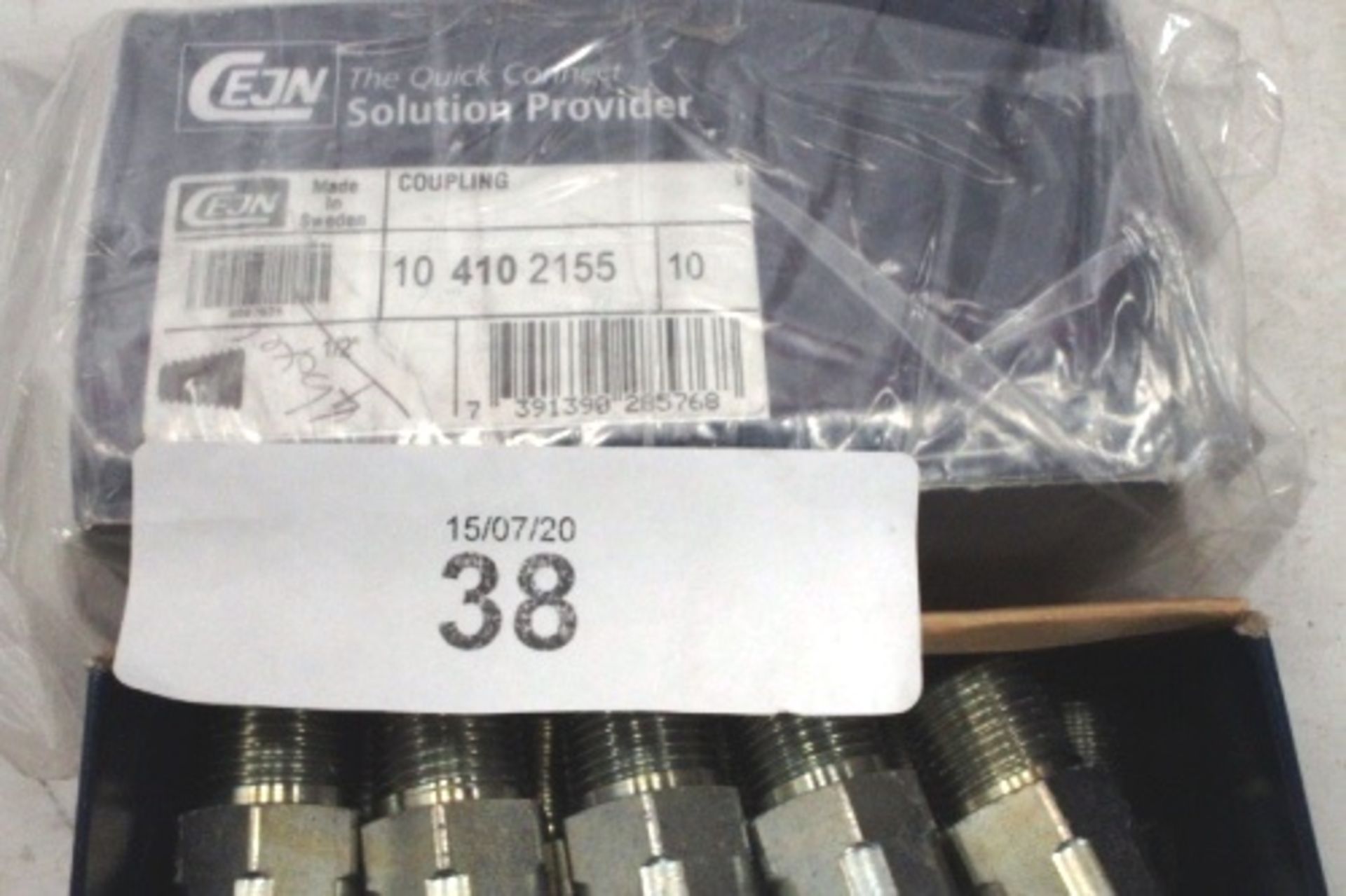 20 x CEJN couplings P.N. 10 410 2155, 1/2" dia - New (TC3) - Image 2 of 2