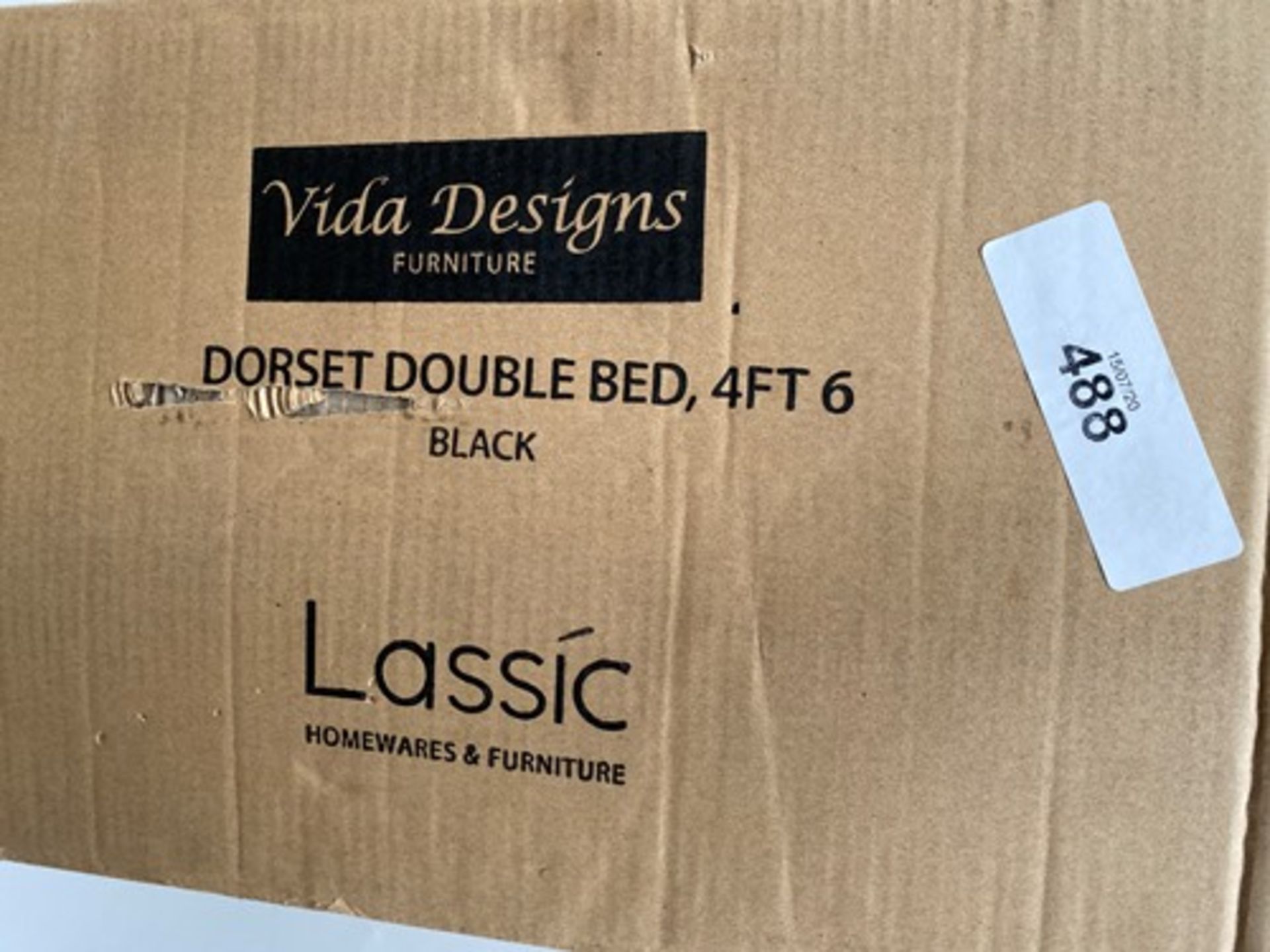 Vida Designs Dorset double bed 4ft 6" - New (GS14) - Image 3 of 3