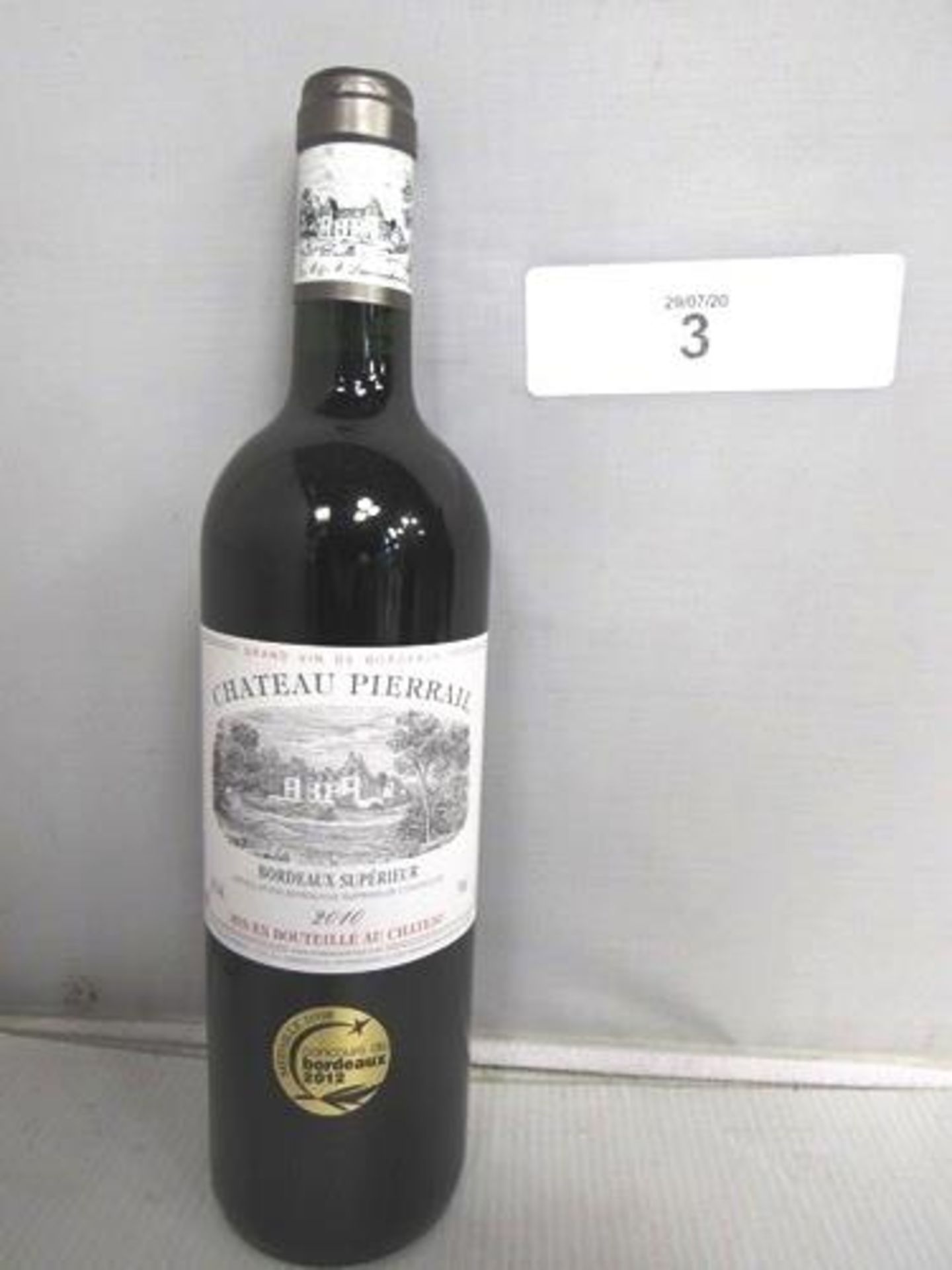 14 x bottles of Chateau Pierrail Bordeaux Superieur 2010 - New (14)