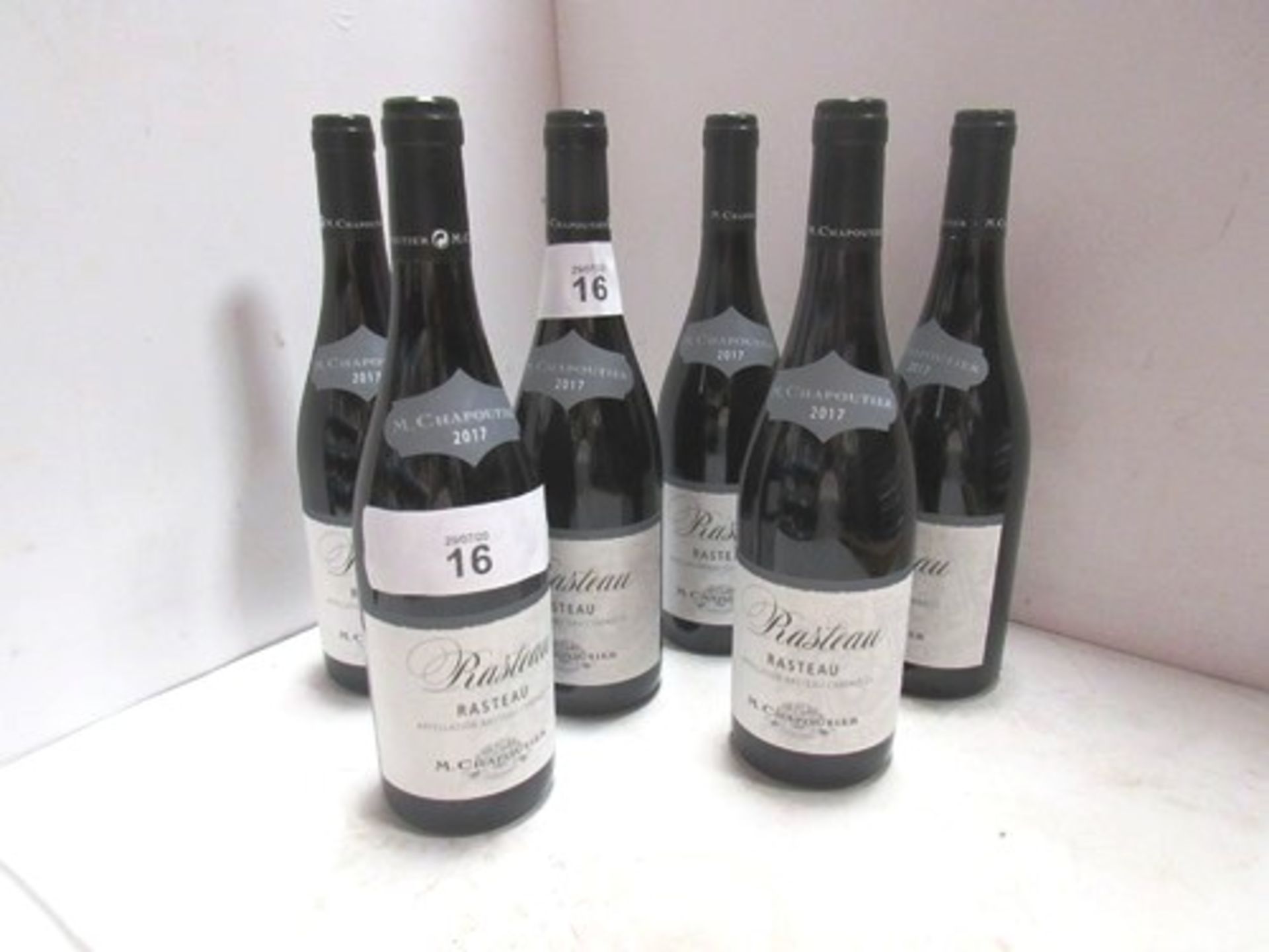 6 x 750ml bottles of M. Chapoutier Rasteau 2017 (6) (GS11)