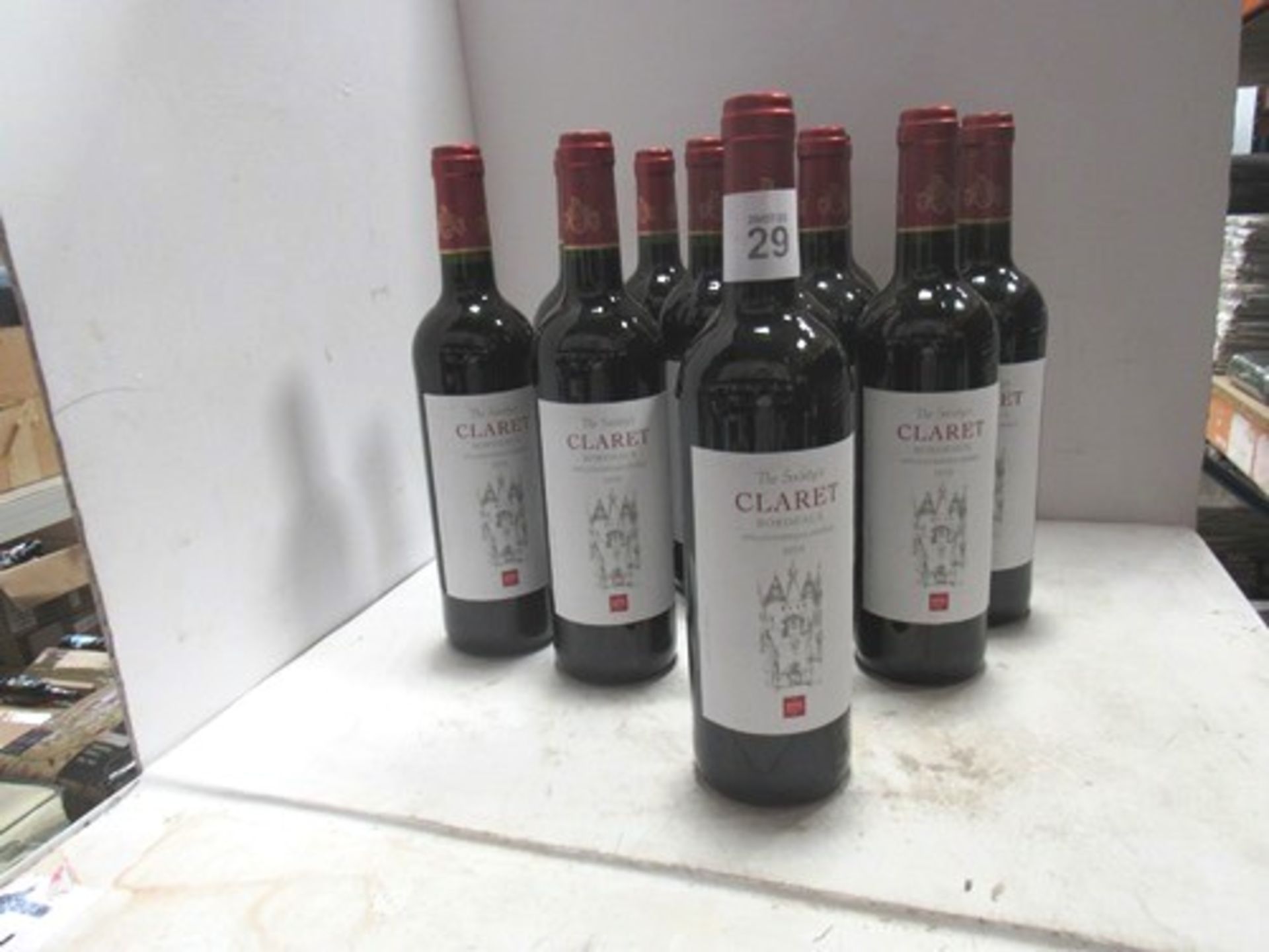 12 x 75cl bottles of The Wine Society Claret Bordeaux 2018 (12) (GS9)