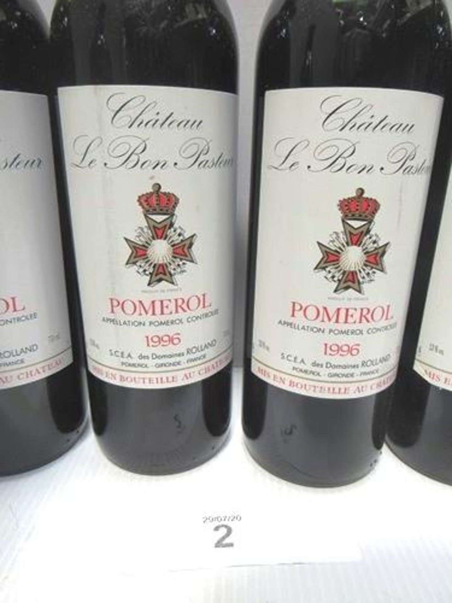 5 x bottles of Chateau Le Bon Pasteur, Pomerol 1996 - New (5) (GS9) - Image 2 of 2