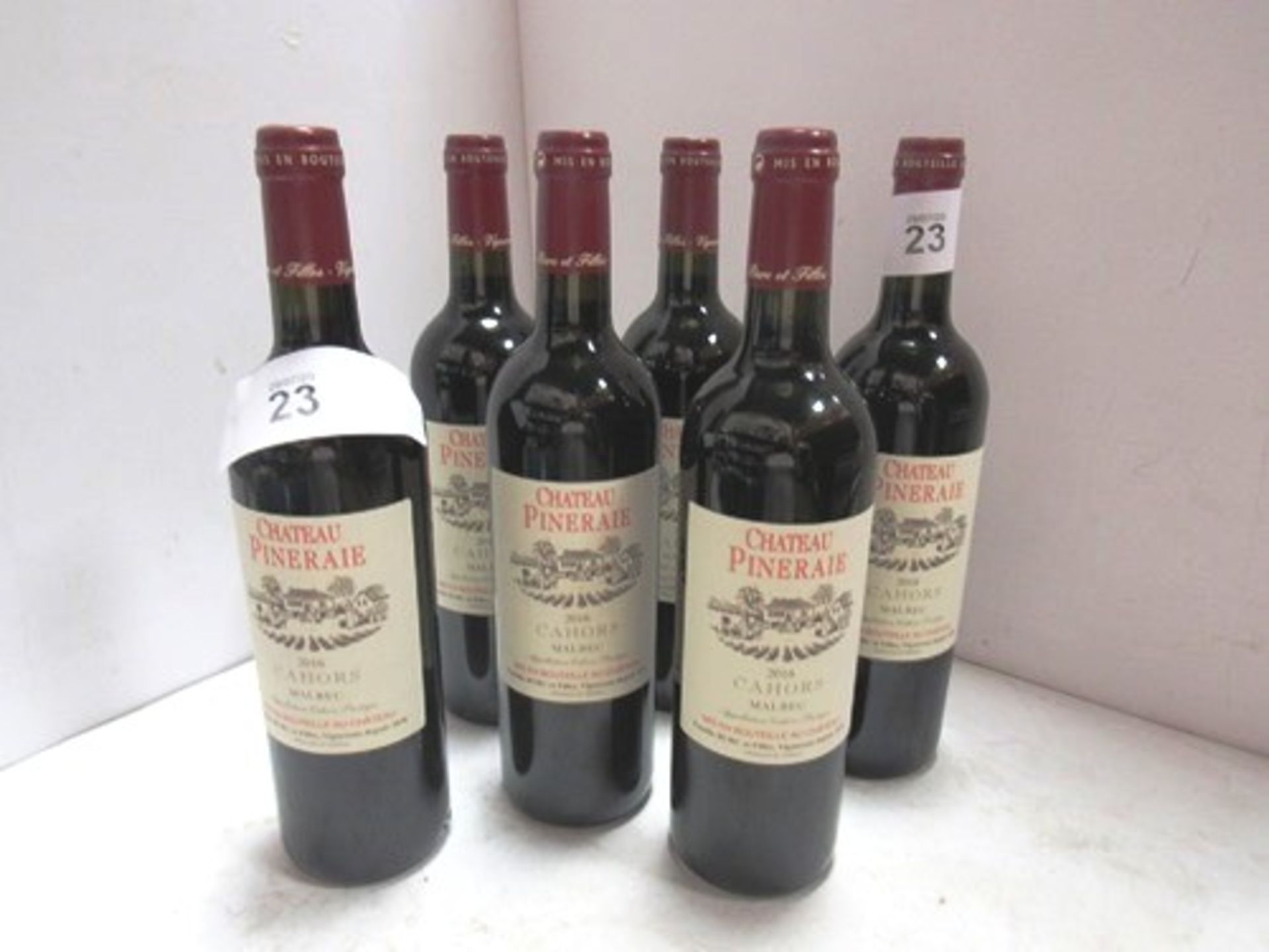 6 x 750ml bottles of Chateau Pineraie Cahors 2016 (6) (GS11)