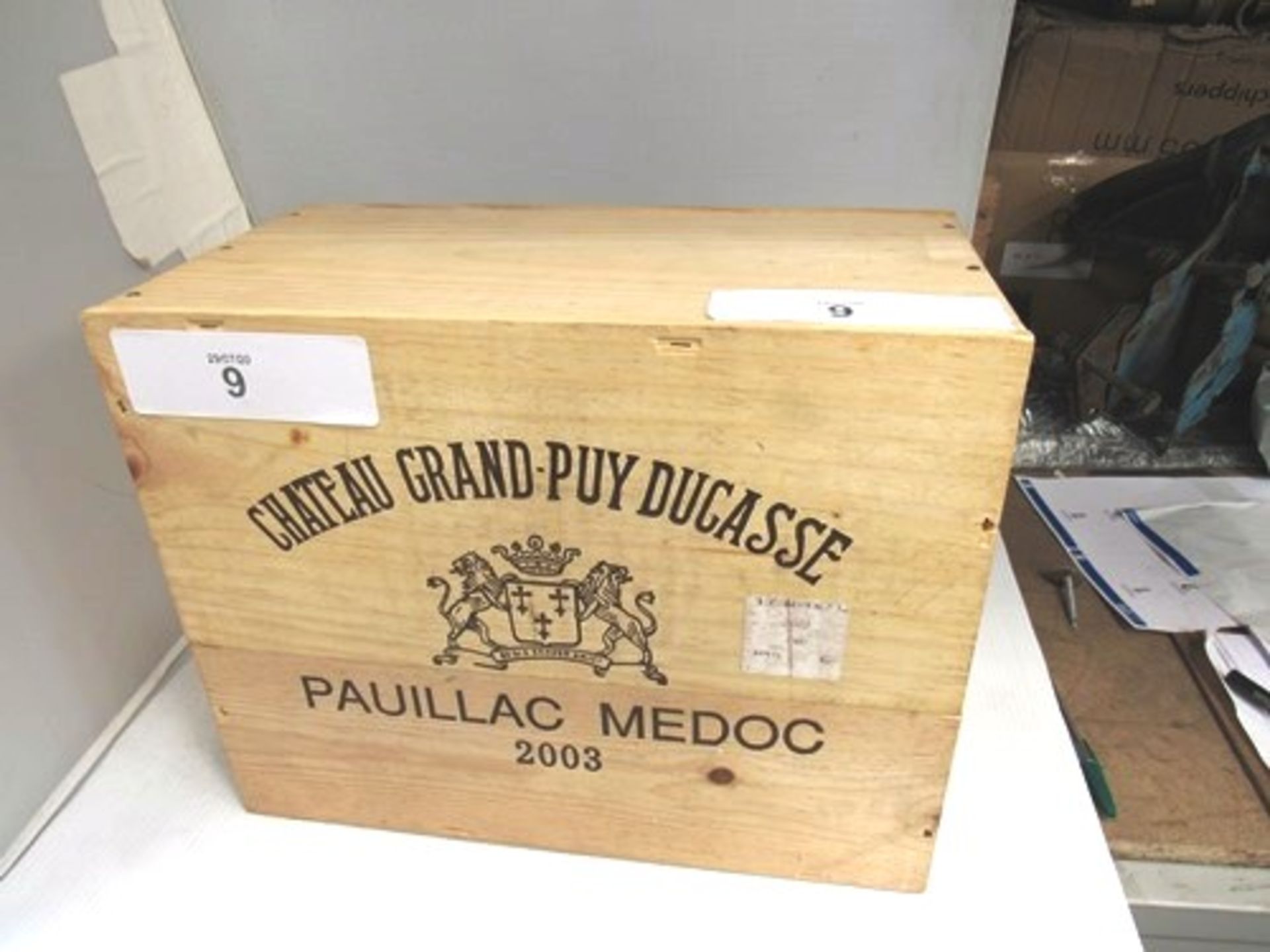 6 x Chateau Grand-Puy Ducasse Pauillac 2003, OWC (6) (GS9)