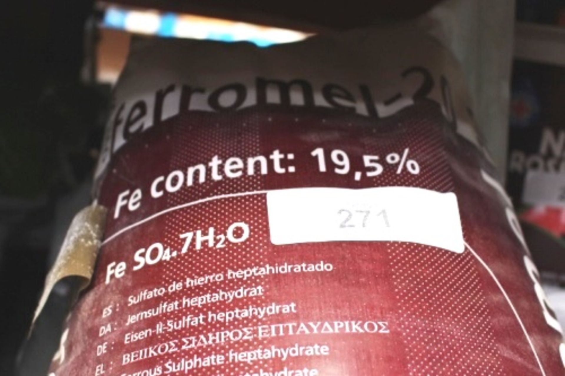 2 x 25kg bags of Nutrigrow fertiliser, 20-10-10, together with 1 x 25kg bag of Melspring FE504 - Image 2 of 2