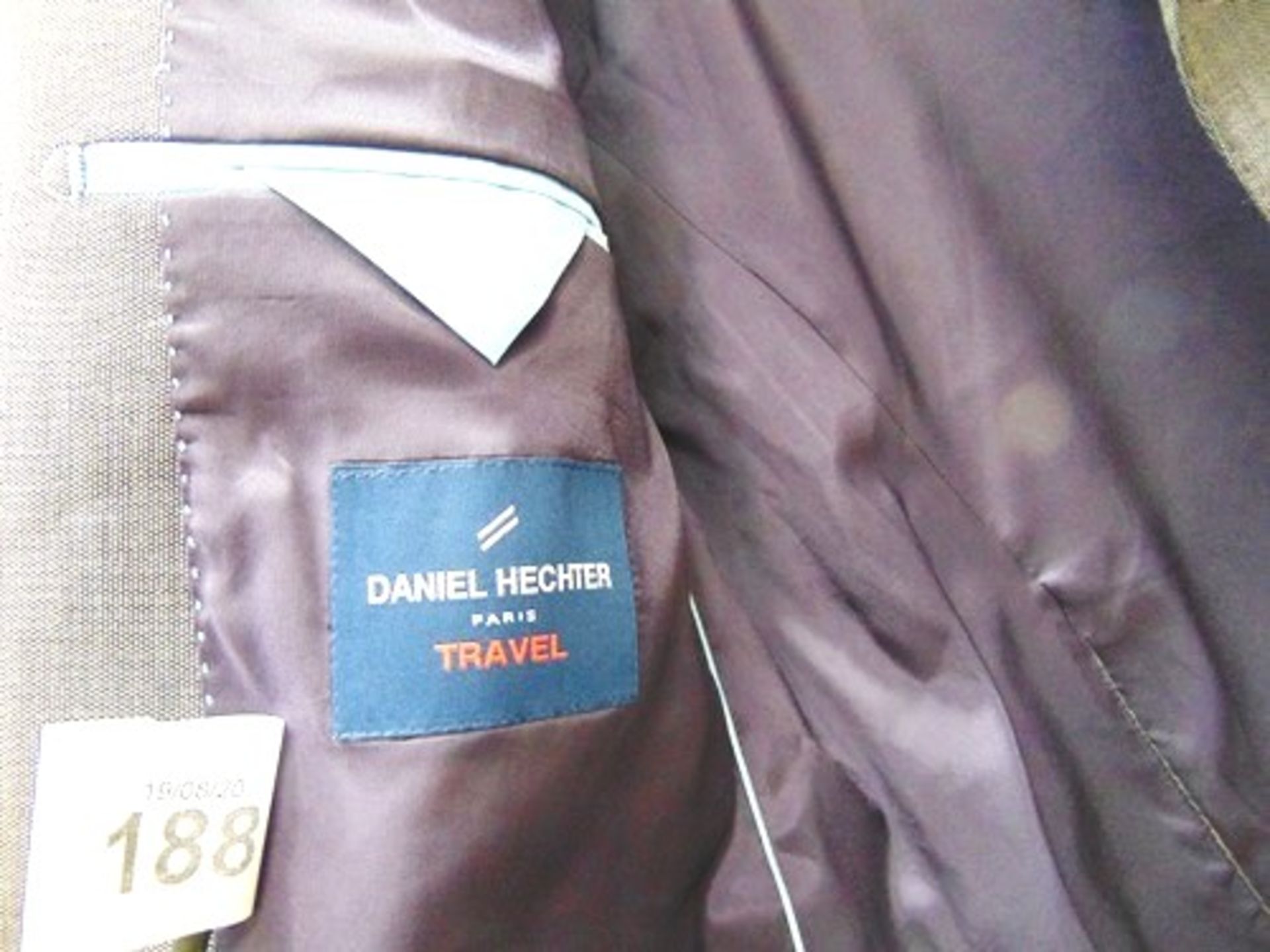 5 x Daniel Hechter travel suits, grey birdseye colour, 2 x size 40S, 1 x size 40R, 1 x size 40L - Image 3 of 3