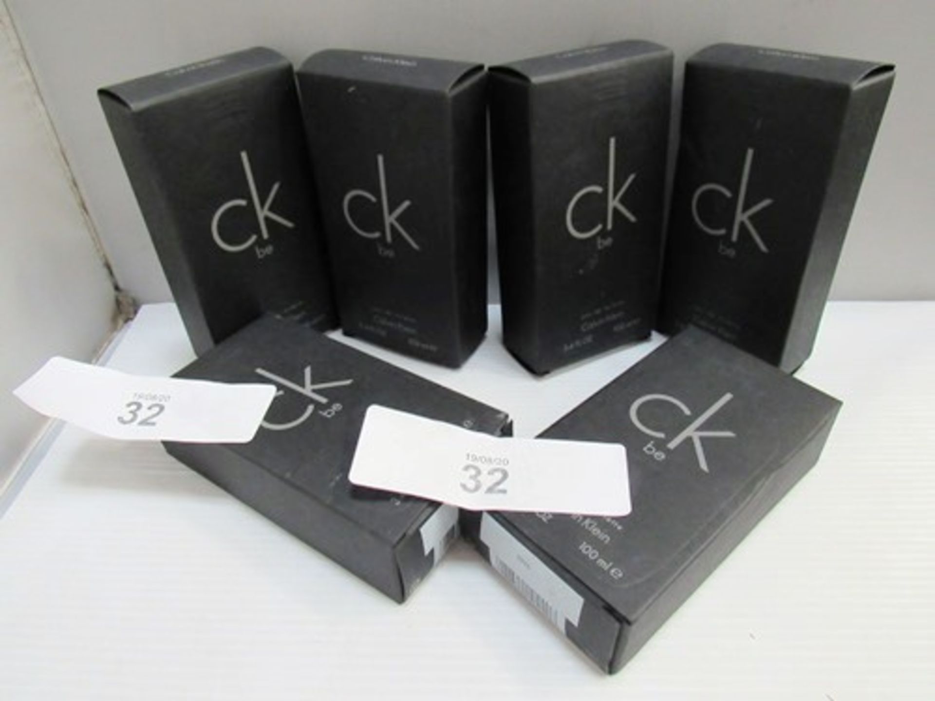 6 x 100ml EDT's of Calvin Klein BE - New (FC8)